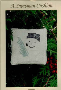 A Snowman Cushion