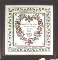 Baltimore Rose Wedding Sampler