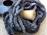 Smoke Chenille Trim by R & R Reproductions