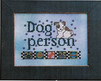 Dog Person with buttons       