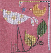 The Flock:  Yellow Dot Bird