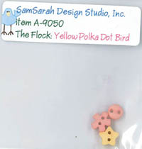 The Flock:  Yellow Dot Bird