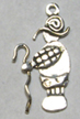 Sterling Shepherd Charm