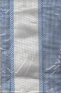 Blue Check Baby Pillow Sham