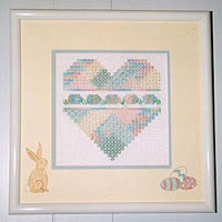 Easter Egg Heart