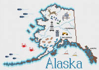 Alaska State Map