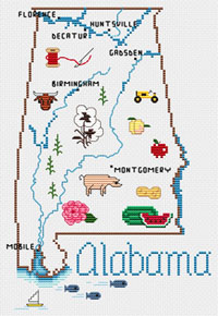 Alabama State Map