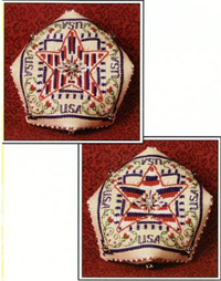 American Star Biscornu