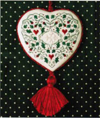 Holly & Hearts Ornament Kit
