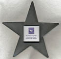 Flanged Star Tin Frame