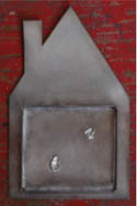 Small House Tin Frame