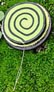 Lime & Black Swirl Just Threader