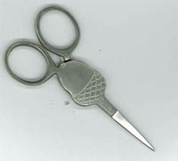 Acorn Scissors (Silver)