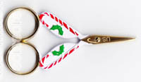 Candy Cane Scissors (Gold)