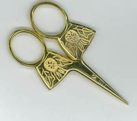 Thistle Scissors (Gold)