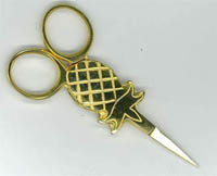 Pineapple Scissors (Gold)