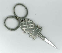 Pineapple Scissors (Silver)