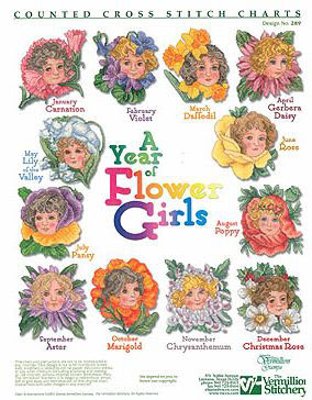 A Year of Flower Girls