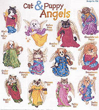 Cat & Puppy Angels                  