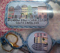 Rainbow Row Tin Topper