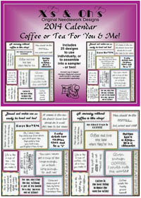 Coffee & Tea for You & Me 2014 Calendar