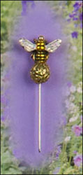 Sparkle Bee Charmed Garden Pin