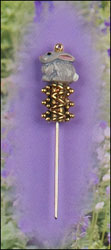 Bunny Charmed Garden Pin