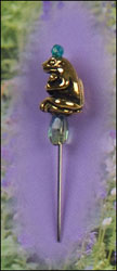 Frog Prince Charmed Garden Pin