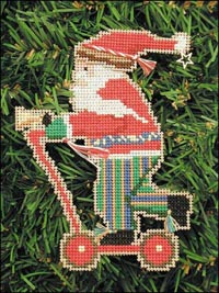 Old Time Santa Kit - Scooter Santa