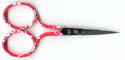 Pink Floral Handle Embroidery Scissors