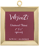Gold Plain WhimZi frame