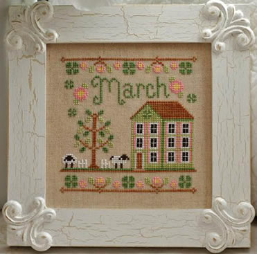 Cottage of the Month - March by Country Cottage Needlework