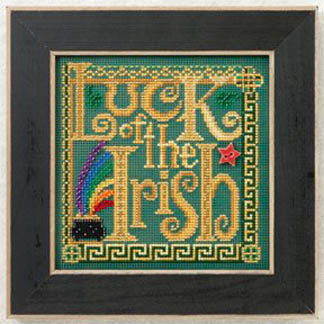 Luck of the Irish Button & Bead Kit by Mill Hill