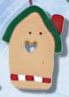 1125 Holiday Birdhouse - Just Another Button Co