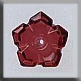 T12009 - 5 Petal Dim Flower - Ruby