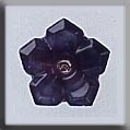 T12011 - 5 Petal Dim Flower - Amethyst Moonstone