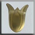T12024 - Large Tulip Matte Yellow Opal
