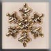 T12040 - Large Snowflake - Gold