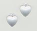 T12074 - Very Small Domed Heart - Matte Crystal (2)