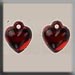T12077 - Very Small Domed Heart - Bright Red (2)