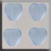 T12089 - Medium Channelled Heart - Matte Sapphire (4)