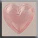 T12100 - Medium Quartz Heart - Pink