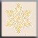 T12163 - Small Star Snowflake - Glacier Blue