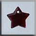 T12172 - Small Flat Star - Bright Red
