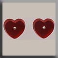 T12239 - Petite Flat Heart - Matte Ruby (2)