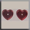 T12241 - Petite Flat Heart - Matte Rose (2)