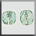 T12249 - Round, Cut, Lined Bead - Peridot/Silver (2)
