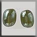 T12257 - Olive Bead - Olivine Luster (2)