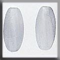 T12263 - Fancy Olive Bead - Matte Crystal (2)
