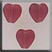 T12273 - Channeled Heart - Matte Fuchsia (3)